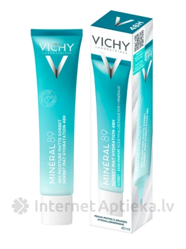 VICHY MINÉRAL 89 Gels-sorbets, 50 ml | internetaptieka.lv