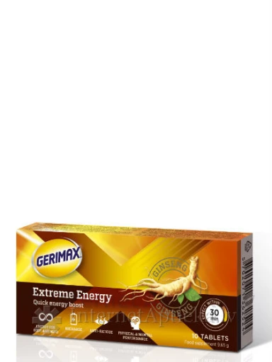 Gerimax Extreme Energy, 10 tabletes | internetaptieka.lv