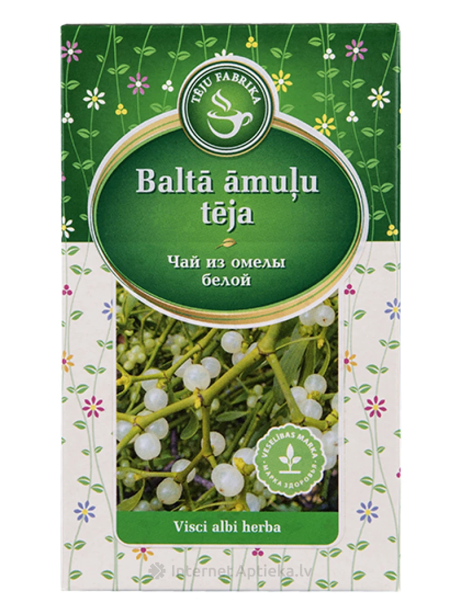 Чай из Белой Омелы, 100 г | internetaptieka.lv