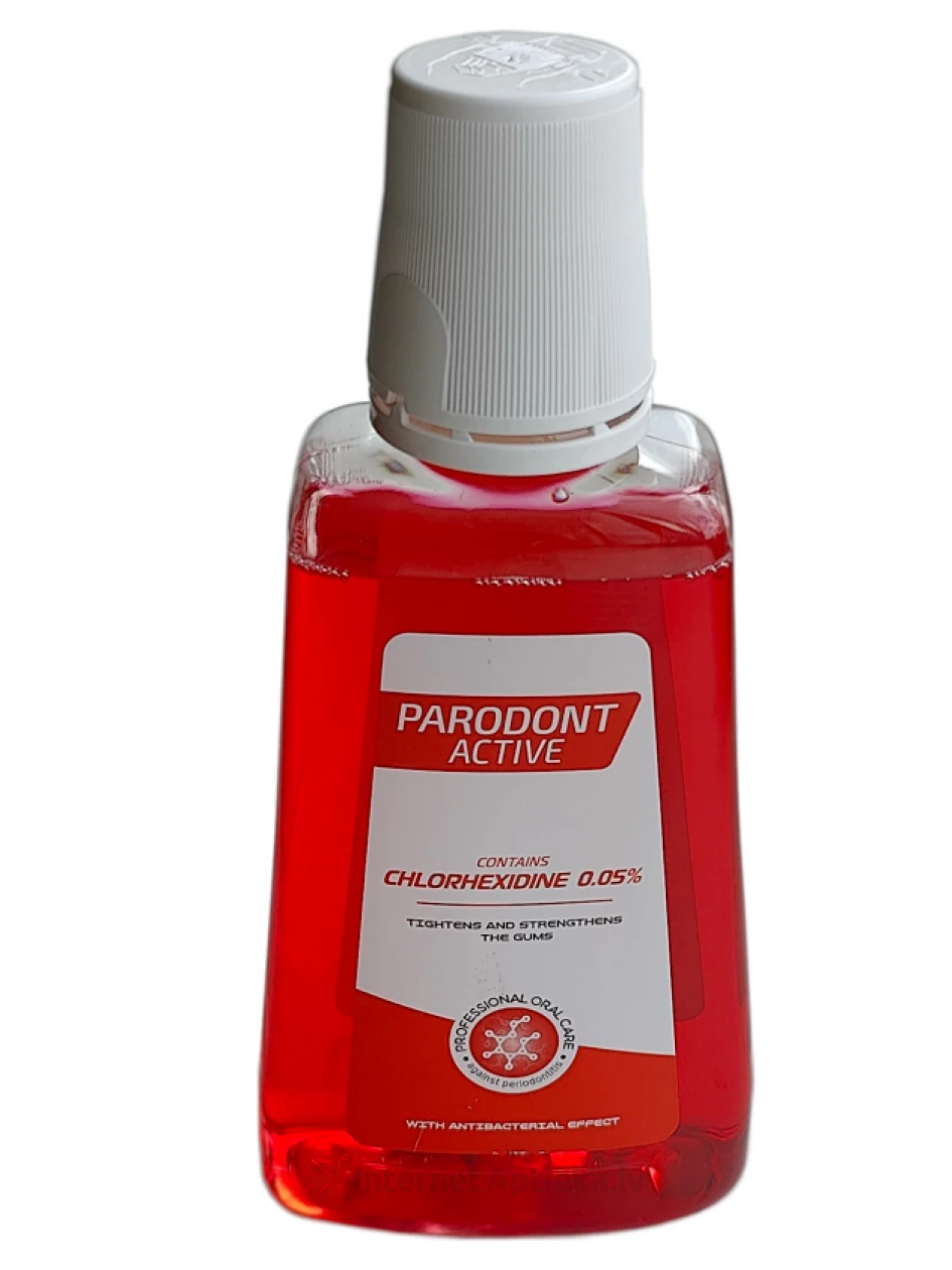 Parodont Active Chlohexidine 0.05% Mutes skalojamais līdzeklis, 300 ml | internetaptieka.lv