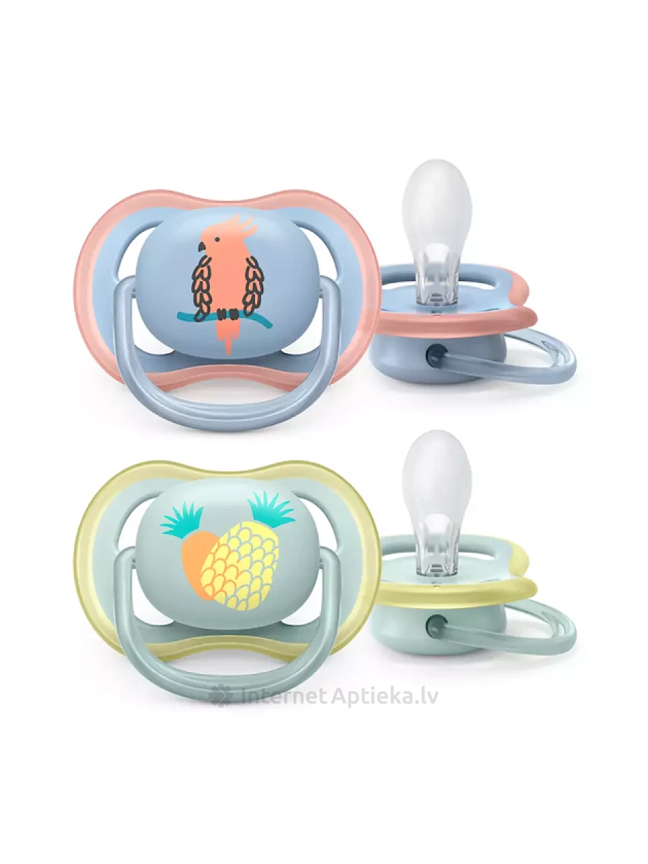 Philips Avent lutt Ultra Air DECO, 0-6 kuud., 2 tk. | internetaptieka.lv