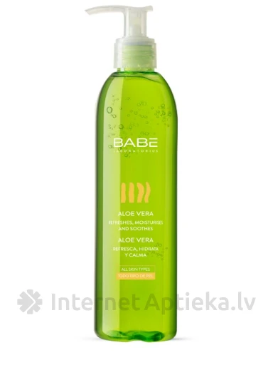 Babe 100% aaloe geel, 300 ml | internetaptieka.lv