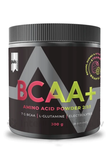 Puls BCAA+ aminohappe pulber, 300 g | internetaptieka.lv