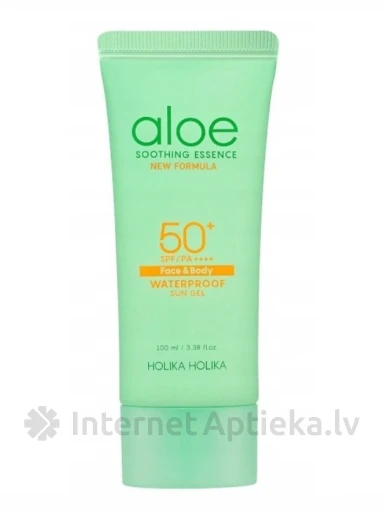 Holika Holika Aloe Водостойкий солнцезащитный защитный гель, 100 мл | internetaptieka.lv
