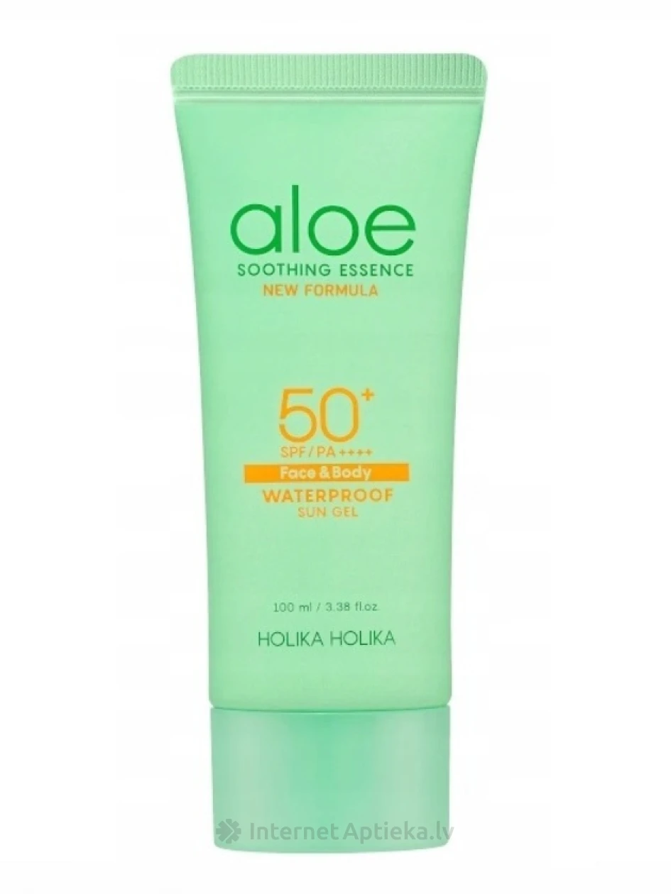 Holika Holika Aloe Водостойкий солнцезащитный защитный гель, 100 мл | internetaptieka.lv