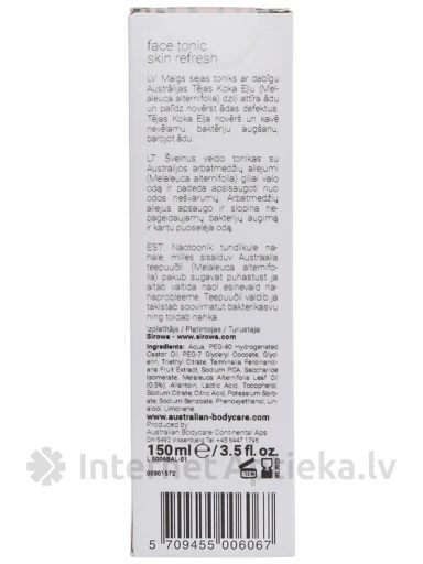 Australian Bodycare Skin Toner Тоник для лица, 150 мл | internetaptieka.lv
