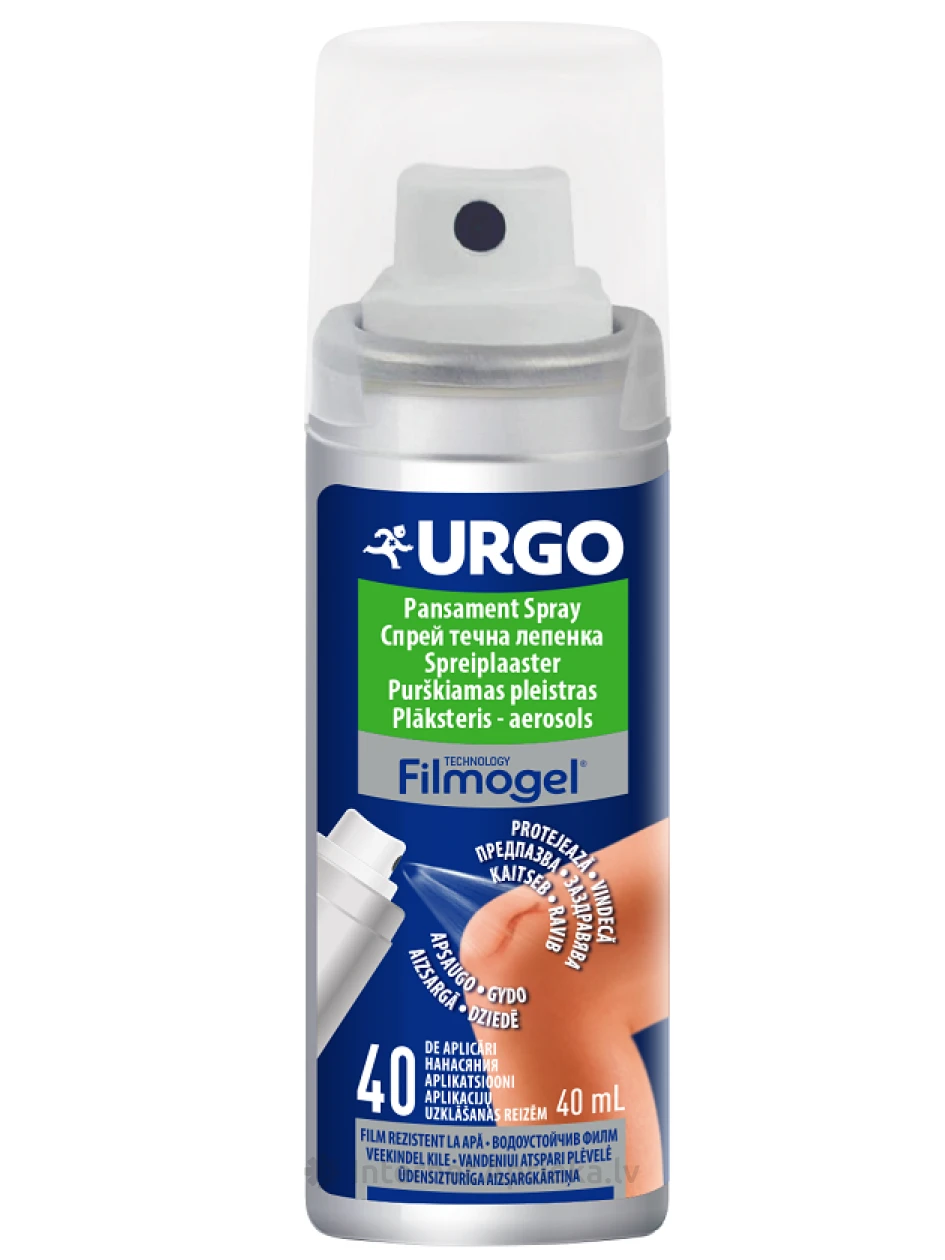 Urgo Spray спрей-пластырь, 40 мл | internetaptieka.lv