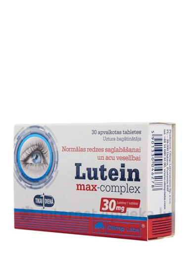 Olimp Labs Lutein max-complex, 30 tabletes | internetaptieka.lv