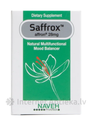 Saffrox, 30 kapsulas | internetaptieka.lv
