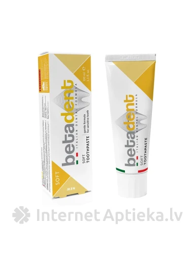 BETADENT SOFT zobu pasta, 100 ml | internetaptieka.lv