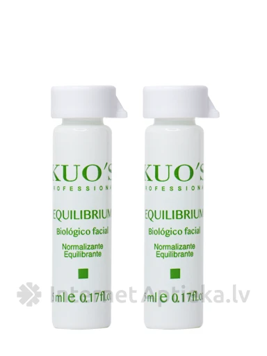 KUO`S EQUILIBRIUM Bioloģiskais koncentrāts sejai, 6*5 ml | internetaptieka.lv