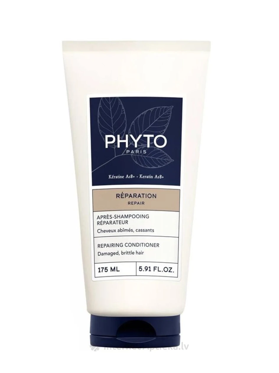 PHYTO REPAIR atjaunojošs kondicionieris bojātiem, trausliem matiem, 175 ml | internetaptieka.lv
