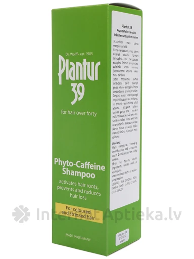 Plantur 39 шампунь для окрашенных волос, 250 мл | internetaptieka.lv