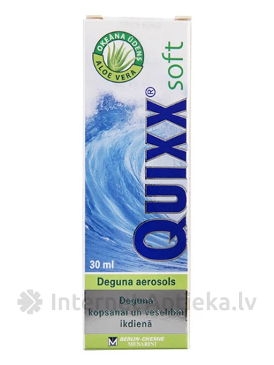 Quixx Soft deguna aerosols, 30 ml | internetaptieka.lv
