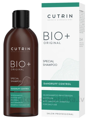 CUTRIN BIO+ Originals Специальный шампунь, 200 мл | internetaptieka.lv