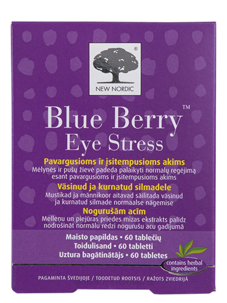Blue Berry Eye Stress, N60 | internetaptieka.lv