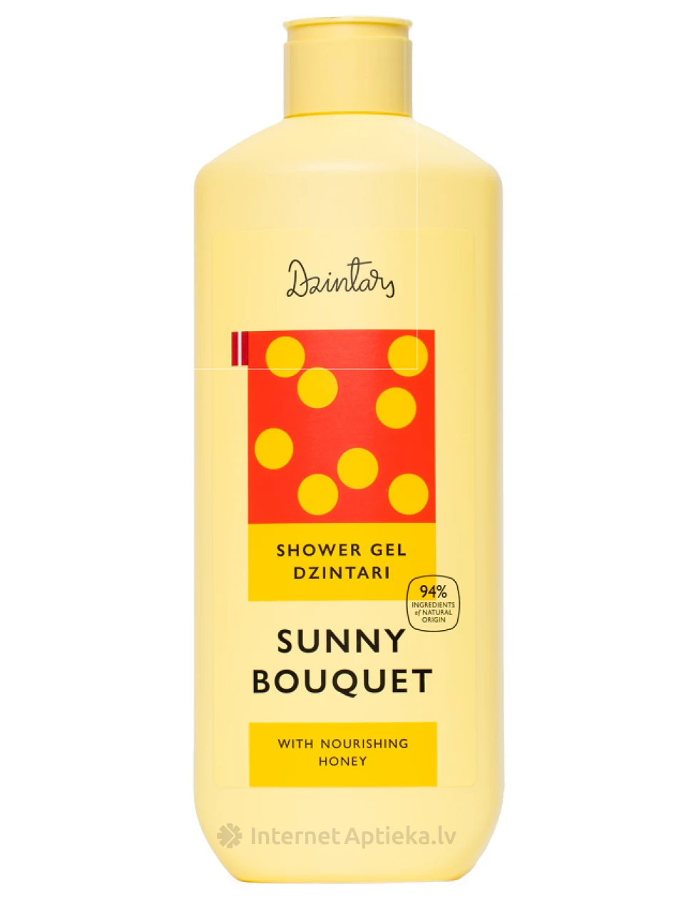 Dzintars Dušas želeja ziedu buķete Dzintari, 500 ml | internetaptieka.lv