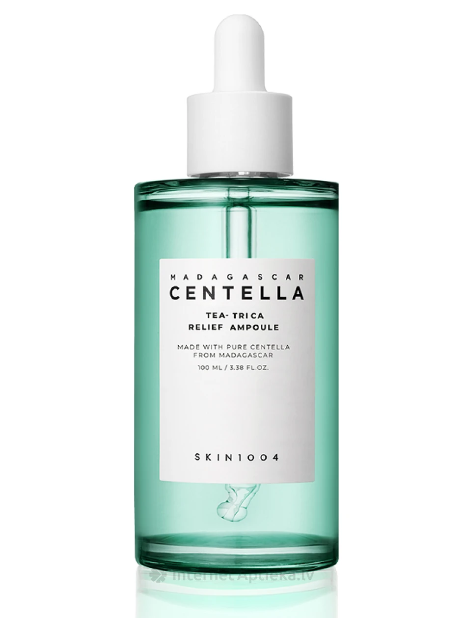 SKIN1004 Madagascar CENTELLA TEA-TRICA sejas serums, 100 ml | internetaptieka.lv
