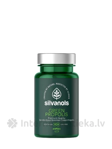 Green propolis, 60 kapsulas | internetaptieka.lv