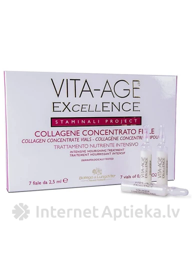 VITA-AGE Excellence ампулы с коллагеном, 7 шт. | internetaptieka.lv