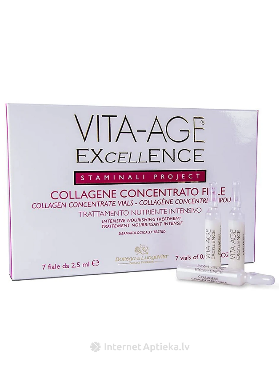 VITA-AGE Excellence kollageeniampullid, 7 tk. | internetaptieka.lv
