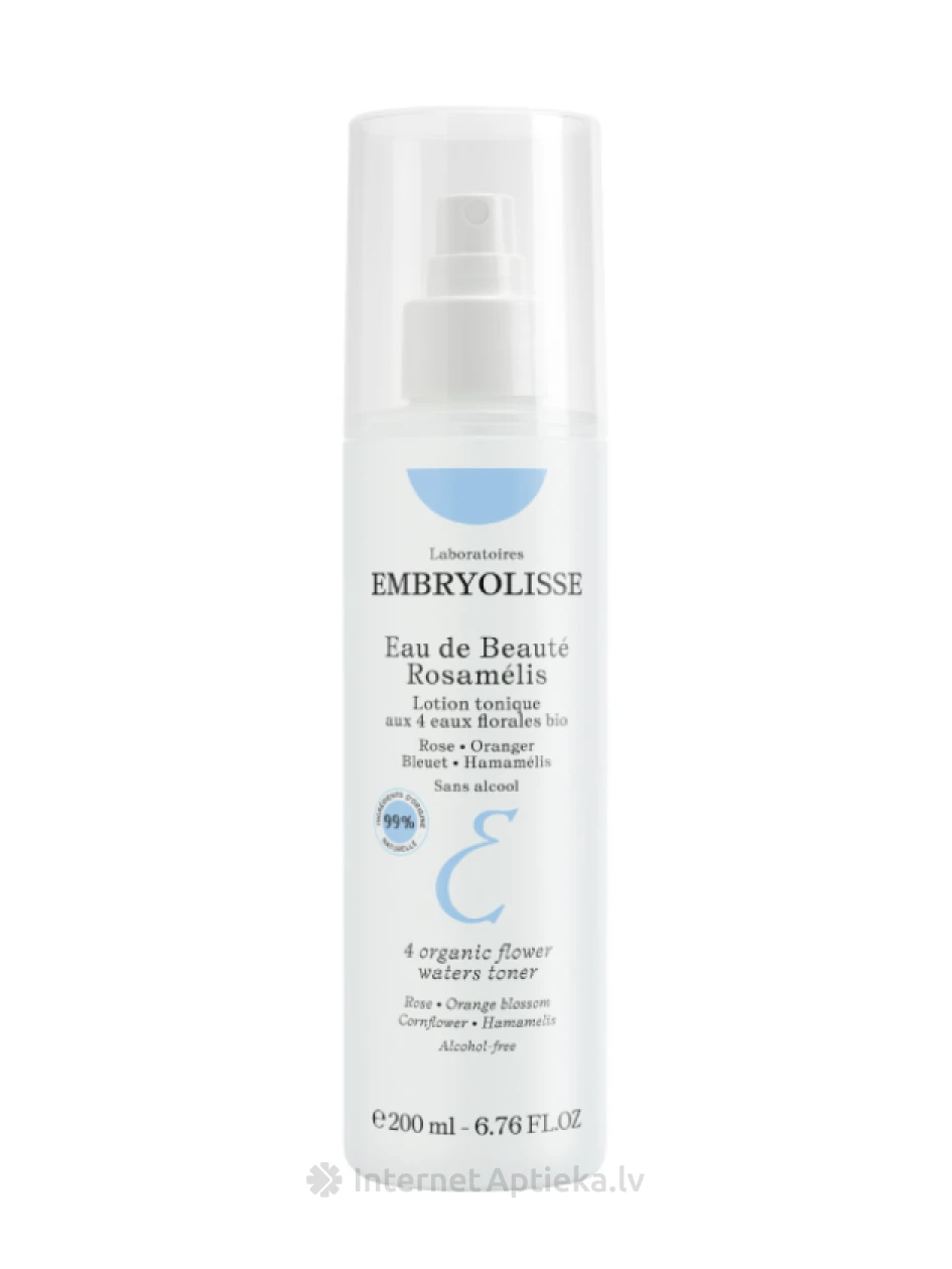 Embryolisse 4 lillevee toonik, 200 ml | internetaptieka.lv