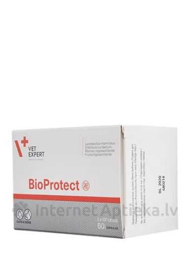 VetExpert Bioprotect капсулы для собак и кошек, 60 капсул | internetaptieka.lv