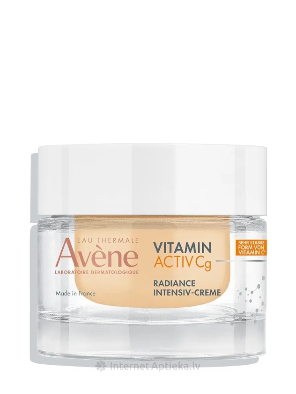 AVENE VITAMIN Cg ACTIV intensiivne päevakreem, 50 ml | internetaptieka.lv