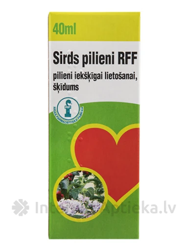 Sirds pilieni, 40 ml | internetaptieka.lv