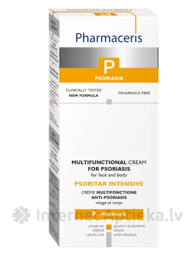 Pharmaceris P Psoritar Intensive daudzfunkcionāls krēms ādai ar psoriāzi, 50 ml | internetaptieka.lv