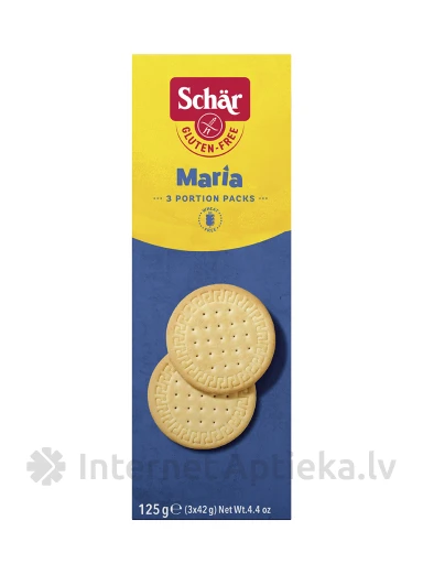 Schär Maria bezglutēna cepumi, 125 g | internetaptieka.lv