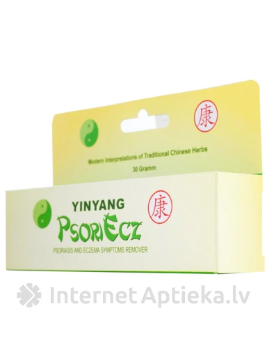 YingYangi psoriaasi ja ekseemi leevendav kreem, 30 g | internetaptieka.lv