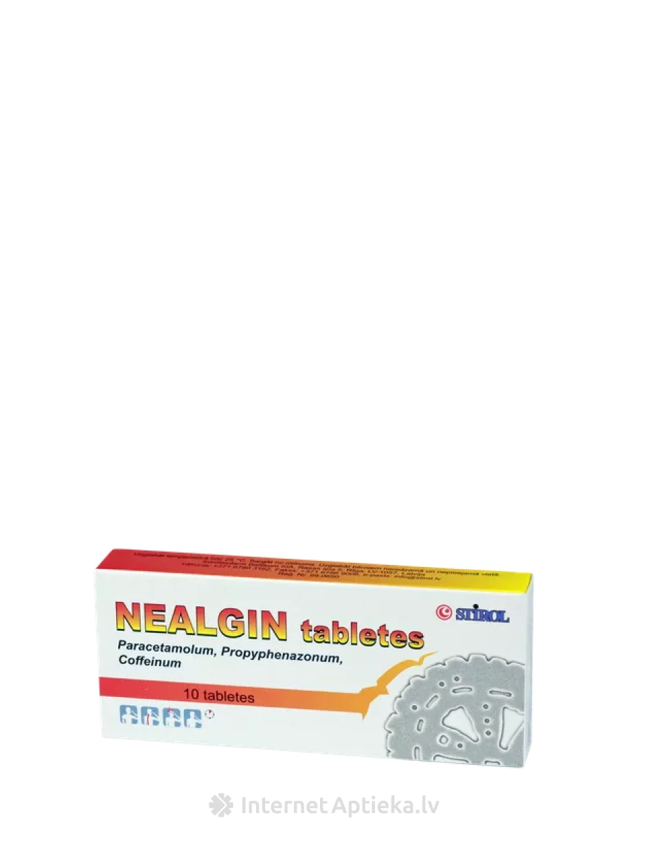 Nealgin tabletes, 10 gb. | internetaptieka.lv