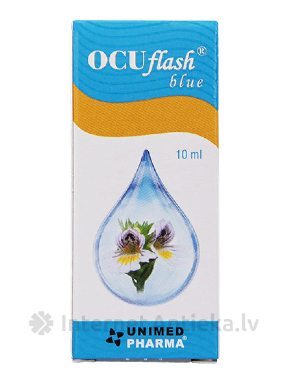 OCUflash BLUE acu pilieni, 10 ml | internetaptieka.lv