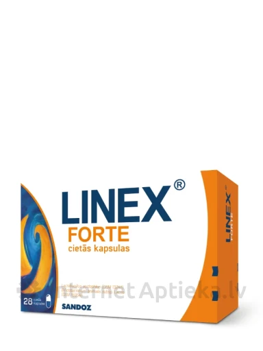 Linex forte, 28 kapsulas | internetaptieka.lv