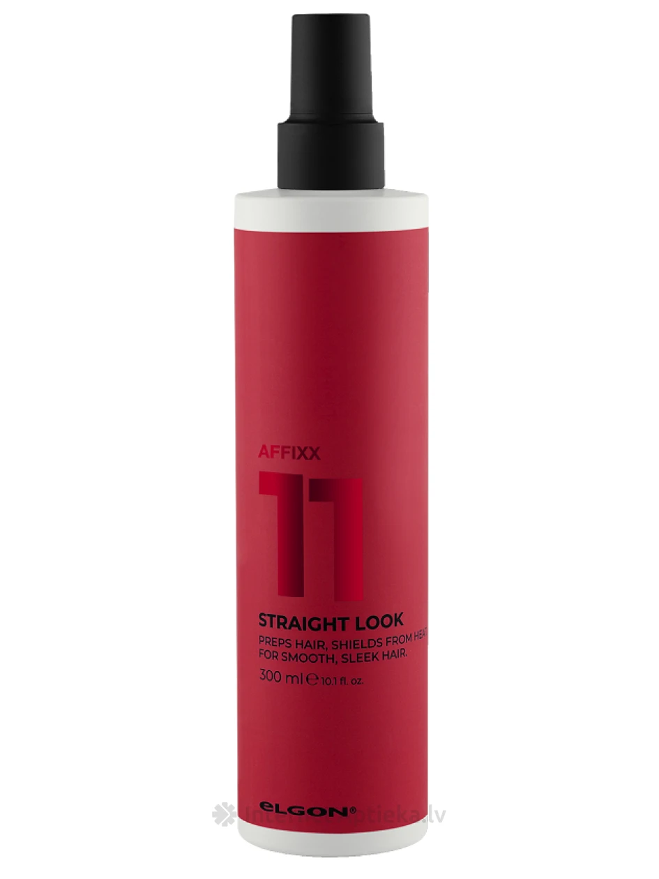 ELGON AFFIXX aizsargājošs izsmidzināms līdzeklis matu taisnošanai 11 STRAIGHT LOOK, 300 ml | internetaptieka.lv