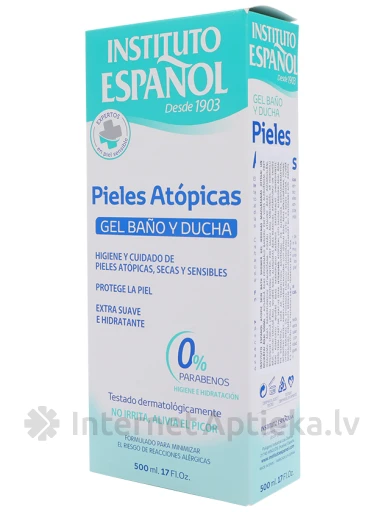 Instituto Espanol Atopic skin dušas želeja, 500 ml | internetaptieka.lv