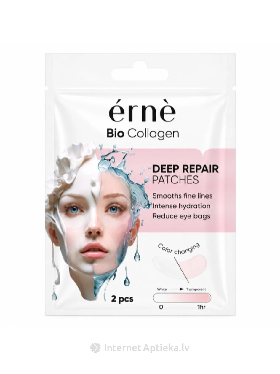 ERNE acu spilventiņi BioCollagen, 2 gb. | internetaptieka.lv