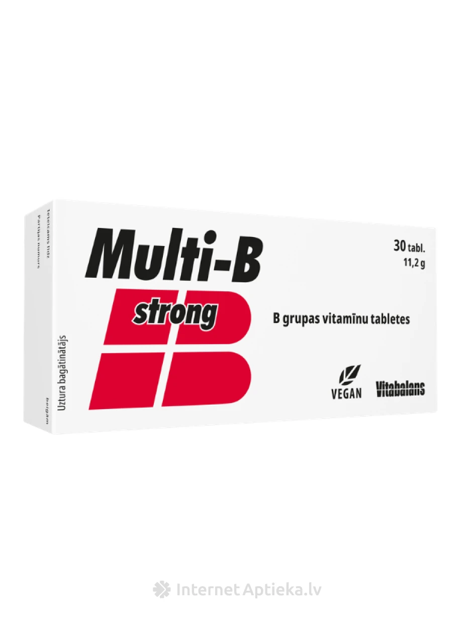 Multi B Strong, 30 tabletes | internetaptieka.lv