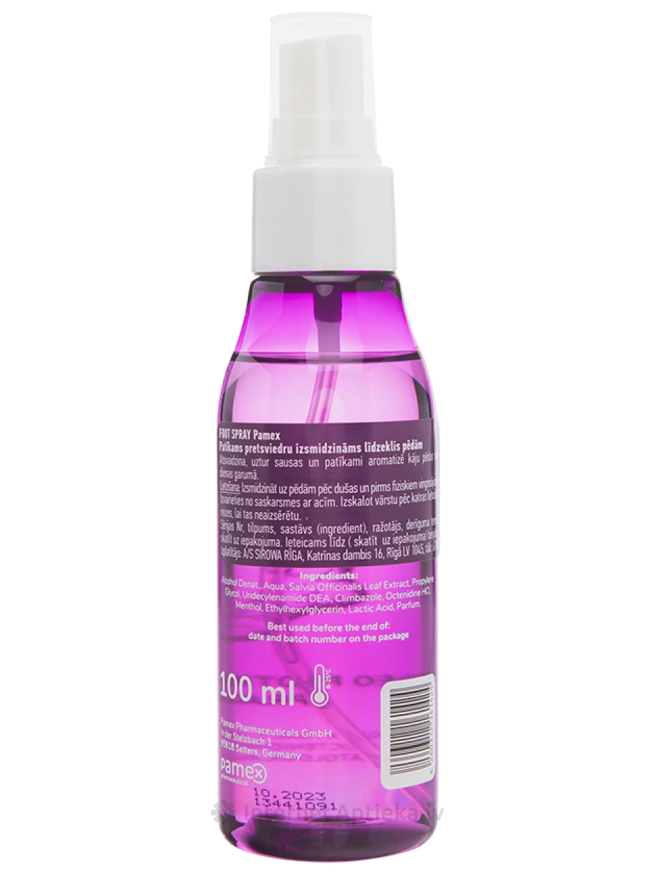 FOOTY, higistamisvastane sprei jalgadele, 100 ml | internetaptieka.lv
