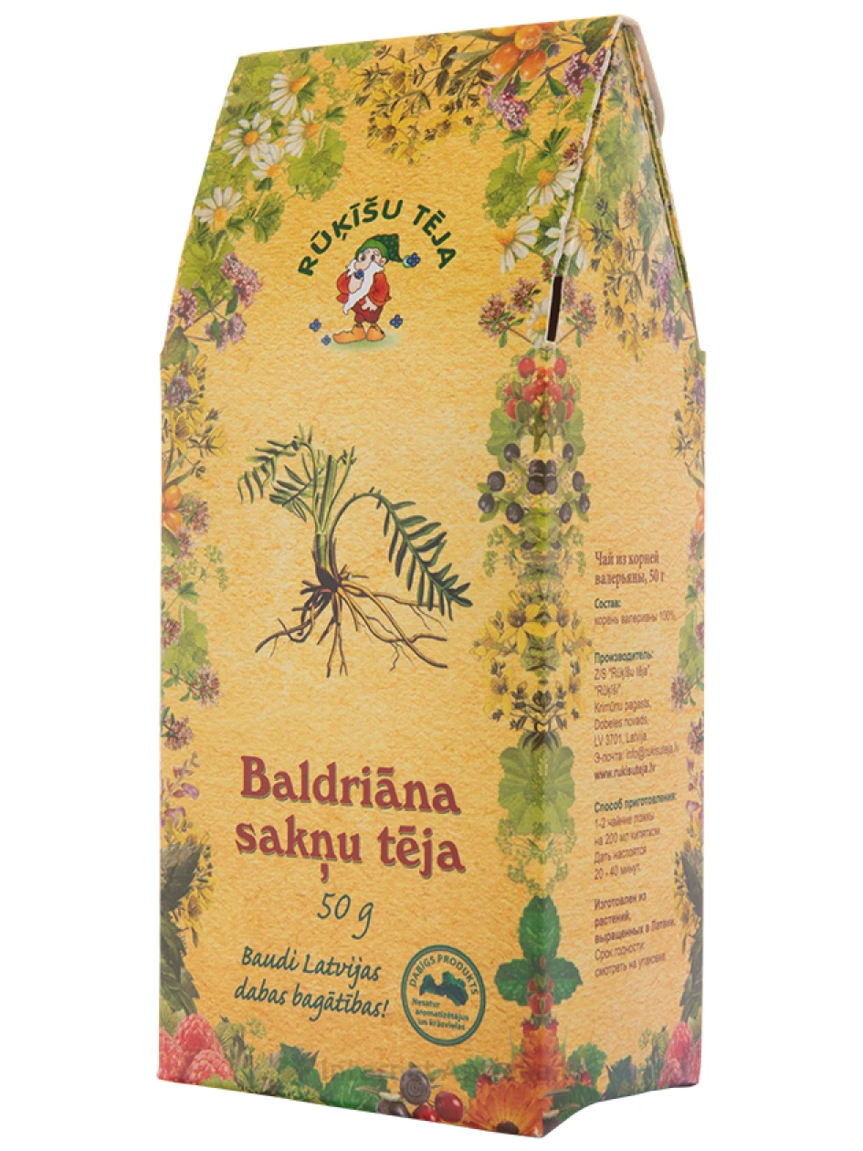 Rūķīšu Baldriāna saknes, 50 g | internetaptieka.lv