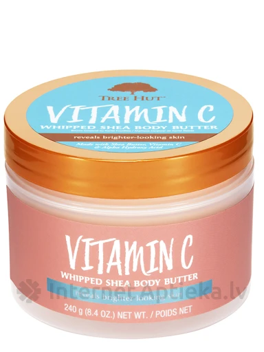 Tree Hut Ķermeņa sviests Vitamin C, 240 g | internetaptieka.lv