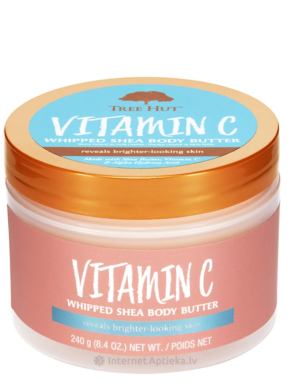 Tree Hut Ķermeņa sviests Vitamin C, 240 g | internetaptieka.lv