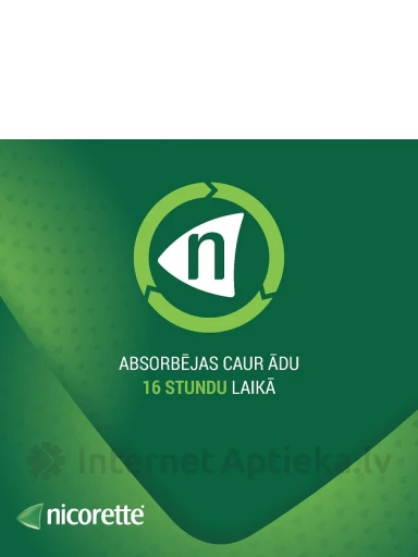 Nicorette plaastrid 10 mg/16h, 7 tk. | internetaptieka.lv