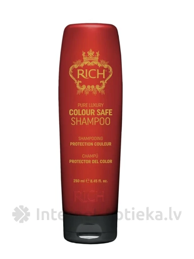 RICH Pure Luxury šampūns krāsotiem matiem, 250 ml | internetaptieka.lv
