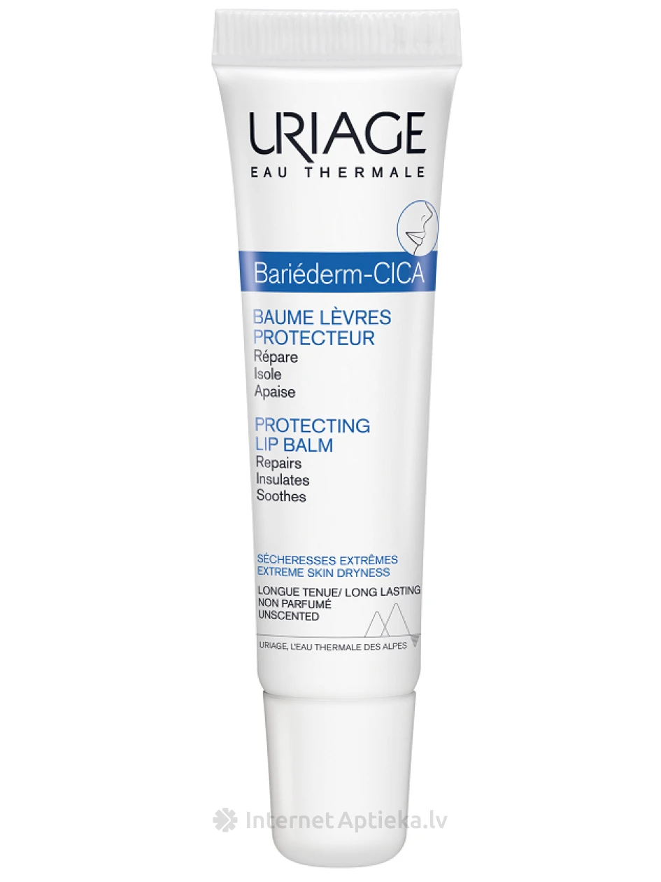 URIAGE Bariederm Cica lūpu balzams, 15 ml | internetaptieka.lv
