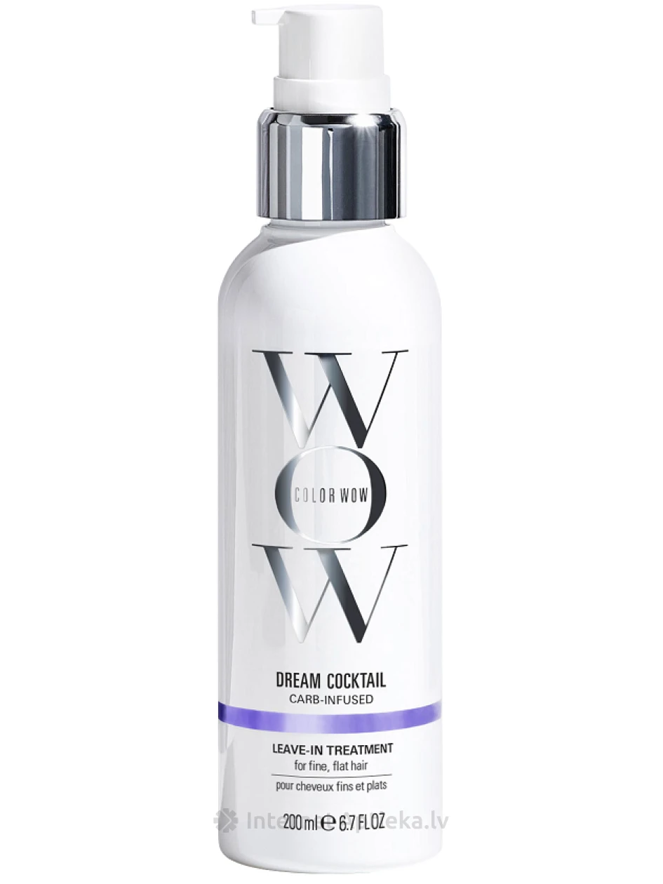 COLOR WOW carb coctail bionic Juuksehooldustoode, mida ei pea maha pesema, 200 ml | internetaptieka.lv