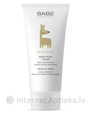 Babē Pediatric Nappy Rash KRĒMS AUTIŅU ZONAS IZSITUMIEM, 100 ml | internetaptieka.lv