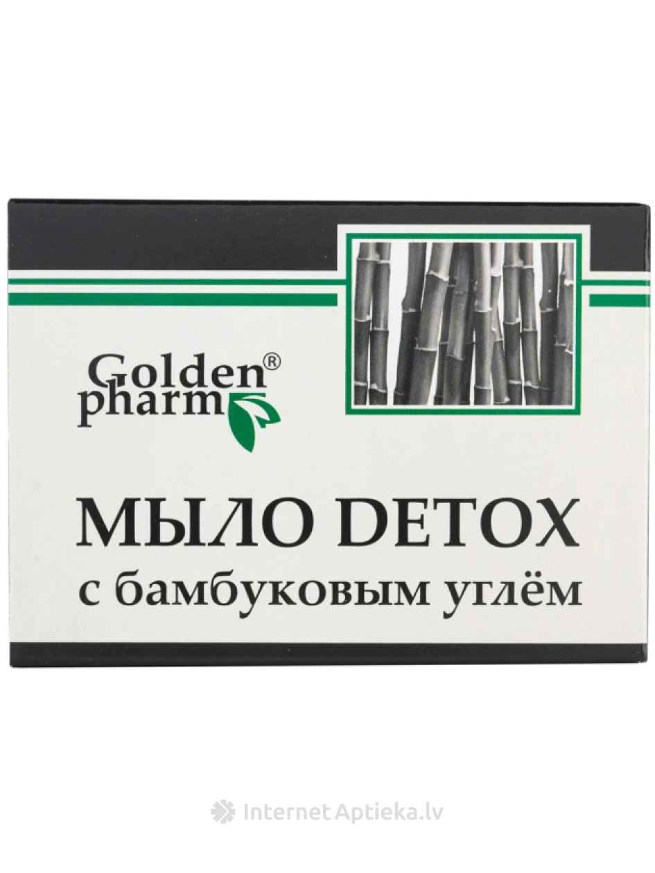 Seebi detox bambusest musta söega, 70 g | internetaptieka.lv