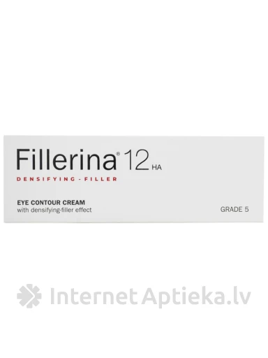 FILLERINA 12 HA крем для кожи вокруг глаз Интенсивность 5, 15 мл | internetaptieka.lv